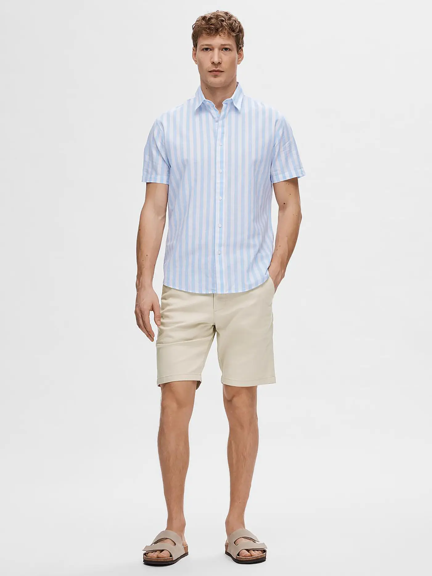 SELECTED | Shorts SLHSLIM-MILES | beige